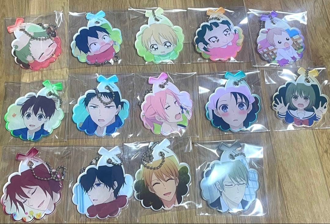 学園ベビーシッターズ アクリルキーホルダーセット