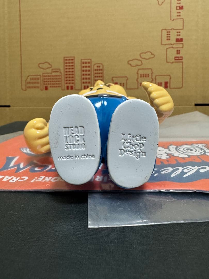 ソフビ　G-CUE x HEADLOCKSTUDIO ヘッドロックスタジオ