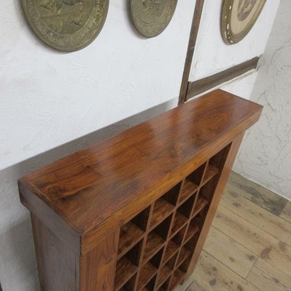 イギリス直輸入 アンティーク 家具 オープンラック 飾り棚 シェルフ 6793d