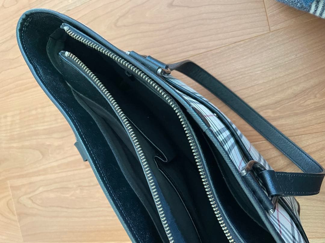 美品 バーバリー ノバチェックハンドバッグ Burberry 正規品