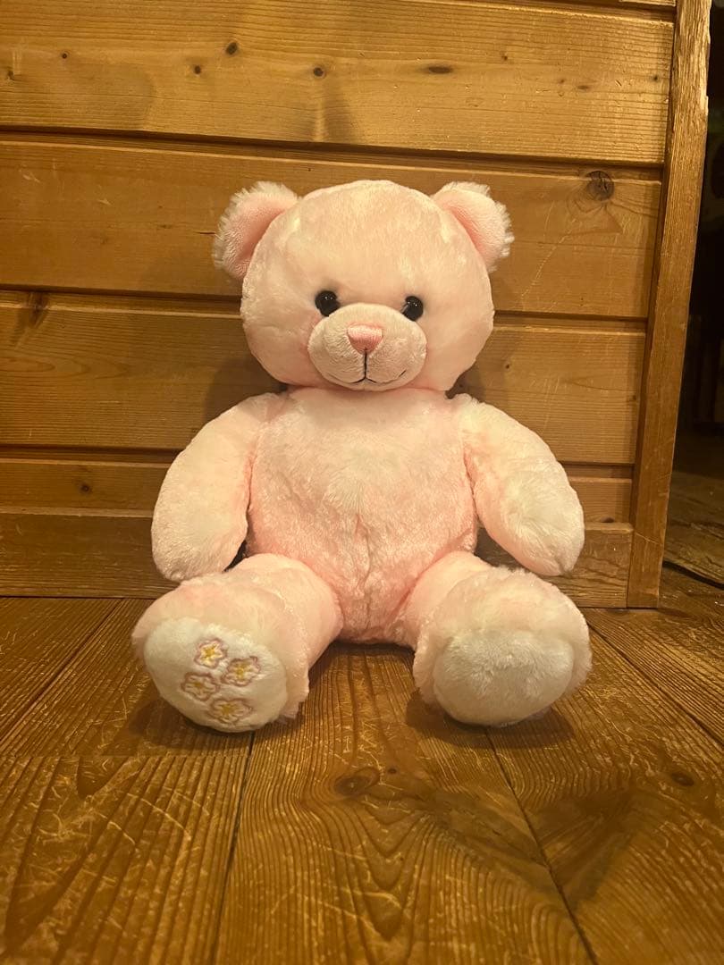 激レア 希少 ビルドアベア 日本限定 さくらテディ ピンク 服セット