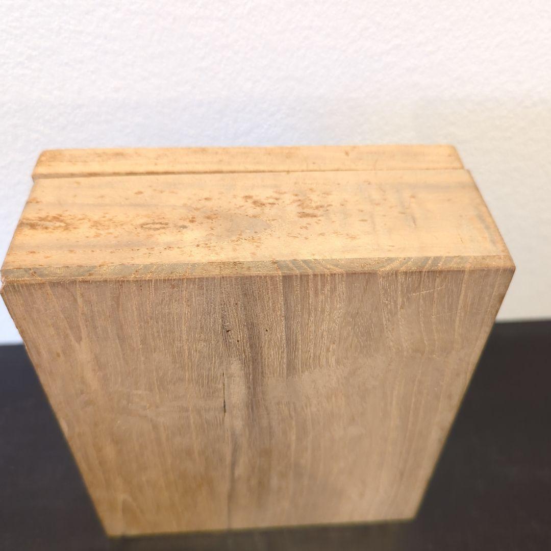 南都　松鳳作　一刀彫　雛　立雛