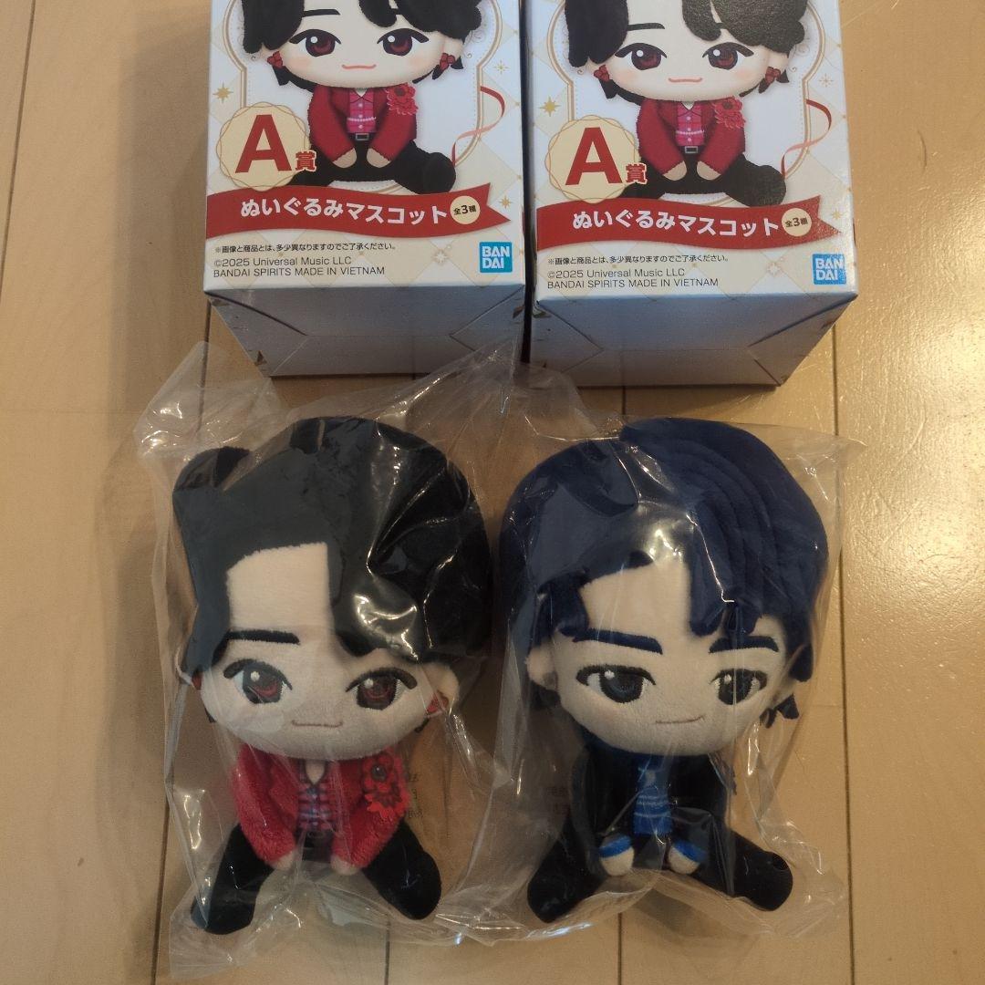 1番くじ ぬいぐるみマスコット A賞 2体セット