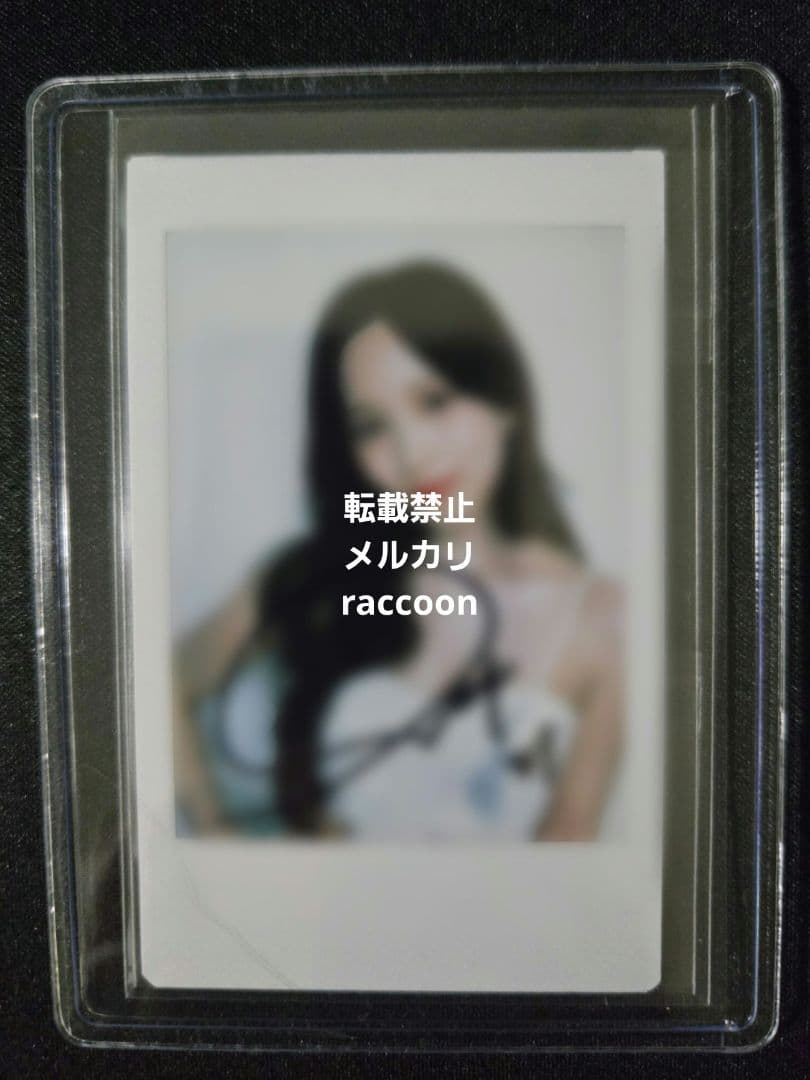 TWICE MINA 直筆サイン入りチェキ 6周年W会員限定 当選証付