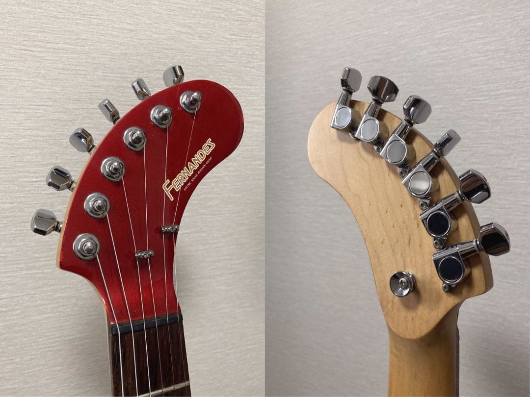 美品 FERNANDES DIGI-ZO 赤 ZO-3 電源アダプター付き