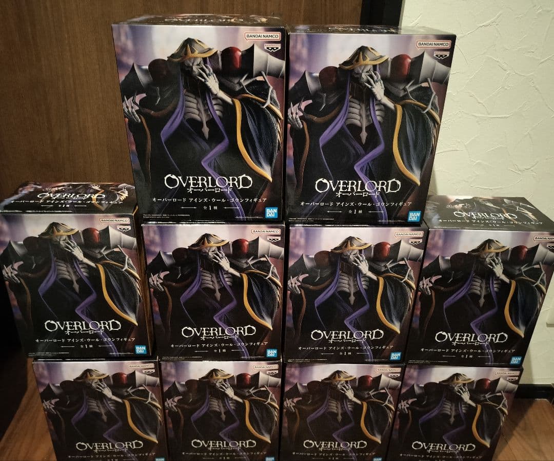 OVERLORD アインズ・ウール・ゴウン フィギュア 10個セット