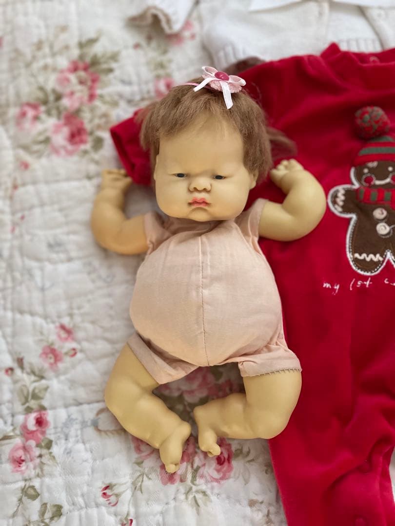 ♡1960年baby dearちゃん2人♡ お着替え付き アンティークドール