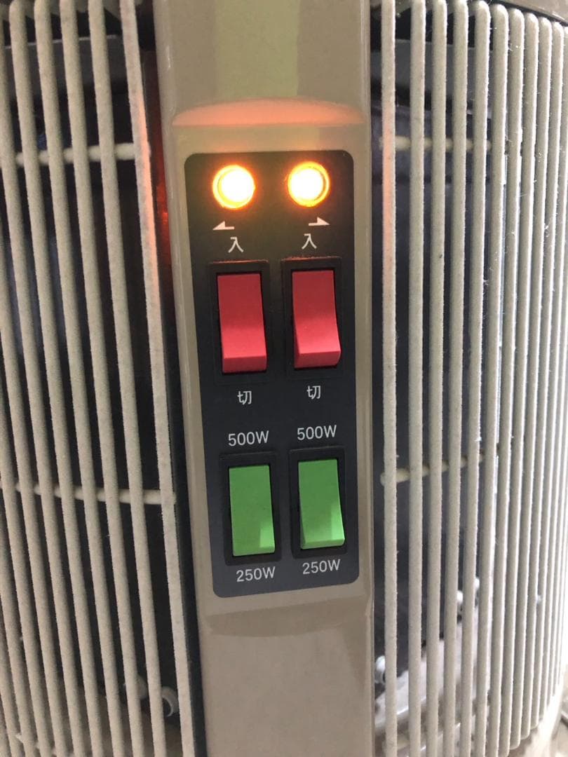 Y♢274 アールシーエス 遠赤外線パネルヒーター 暖話室1000型