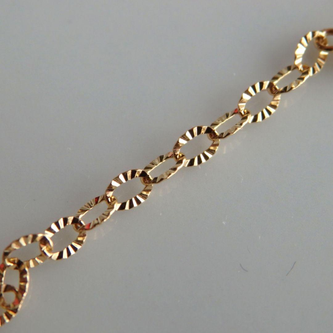 アンちゃん　k18リング　チェーンリング　スクリューチェーン　ペタル