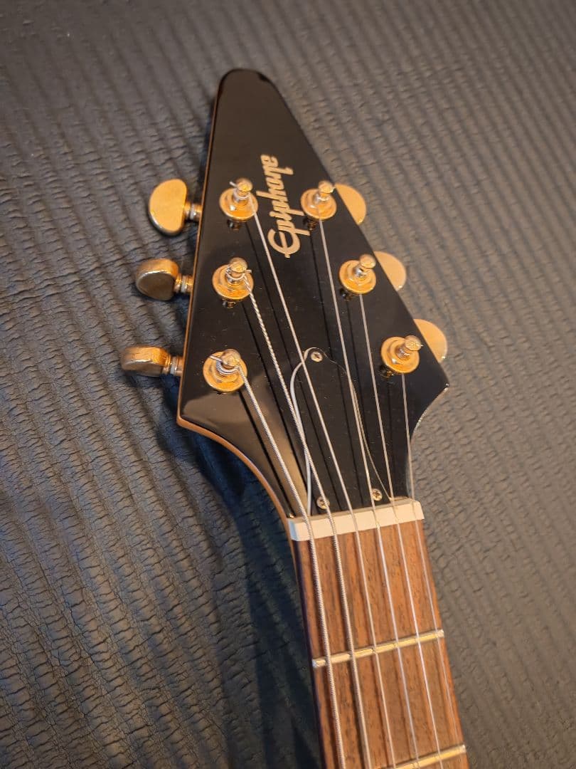 ギター Epiphone by GIBSON Flying V 1958 Korina