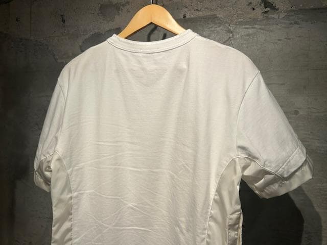 ♪送料無料★DIOR × sacai★名作コラボ★Tシャツ★異素材構築★白★M♪