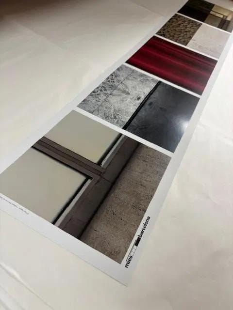 額装済/Pacello 12/ミース ファン デル ローエ/ポスター/インテリア