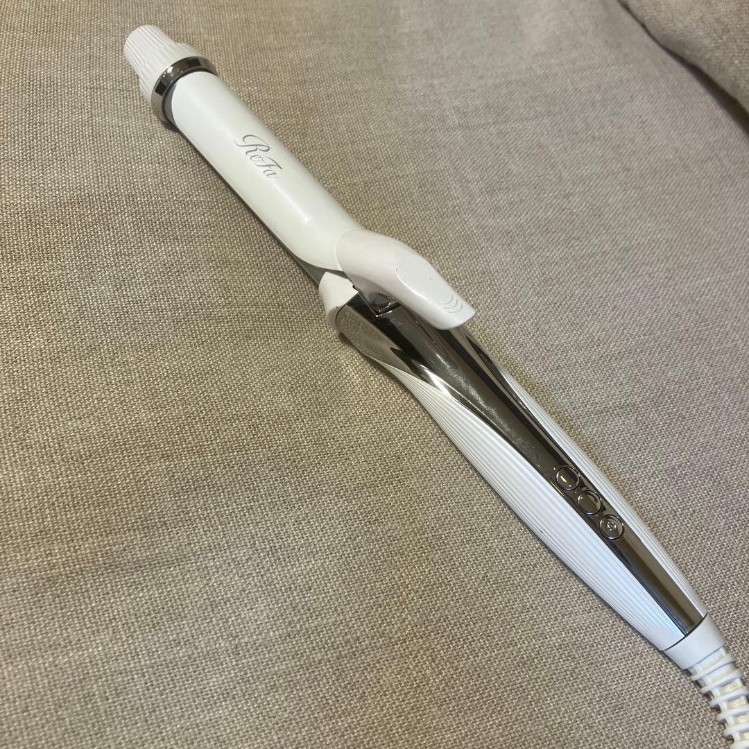 美品　2020製ReFa カールヘアアイロン ホワイト　32mm