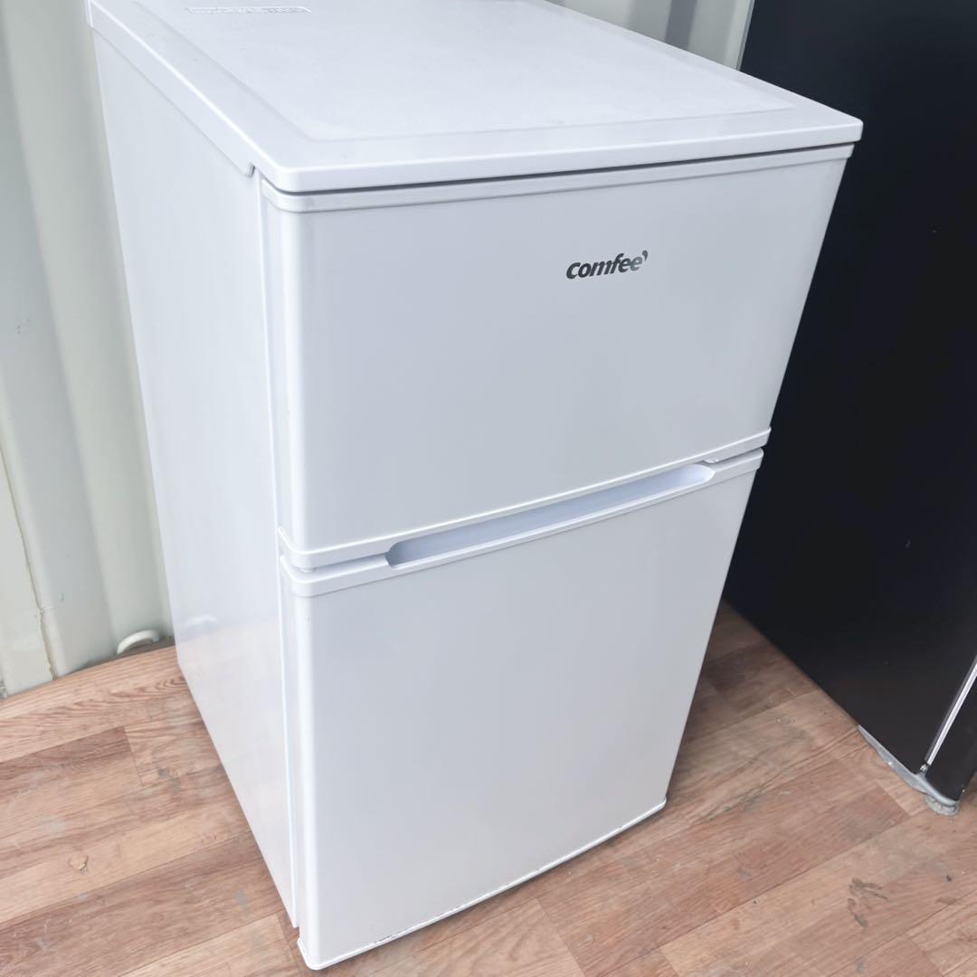 取付無料！高性能・高年式 シンプルホワイトインテリア小さめ便利サイズ冷蔵庫！