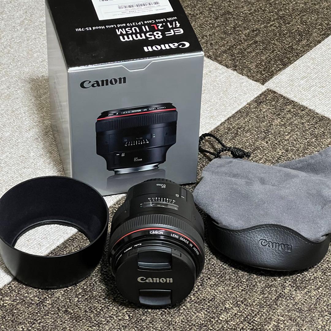 ほぼ新品 キヤノン Canon EF85mm F1.2L II USM