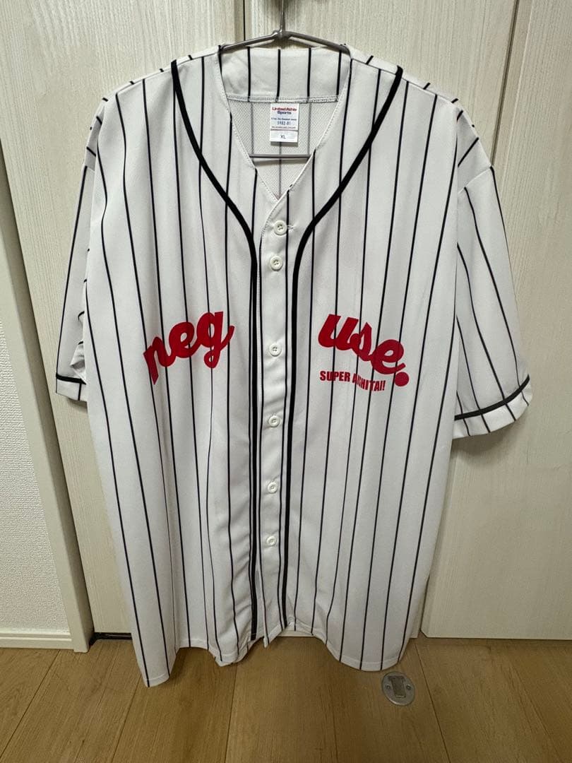 ねぐせ。スーパー愛し隊 ベースボールTシャツ