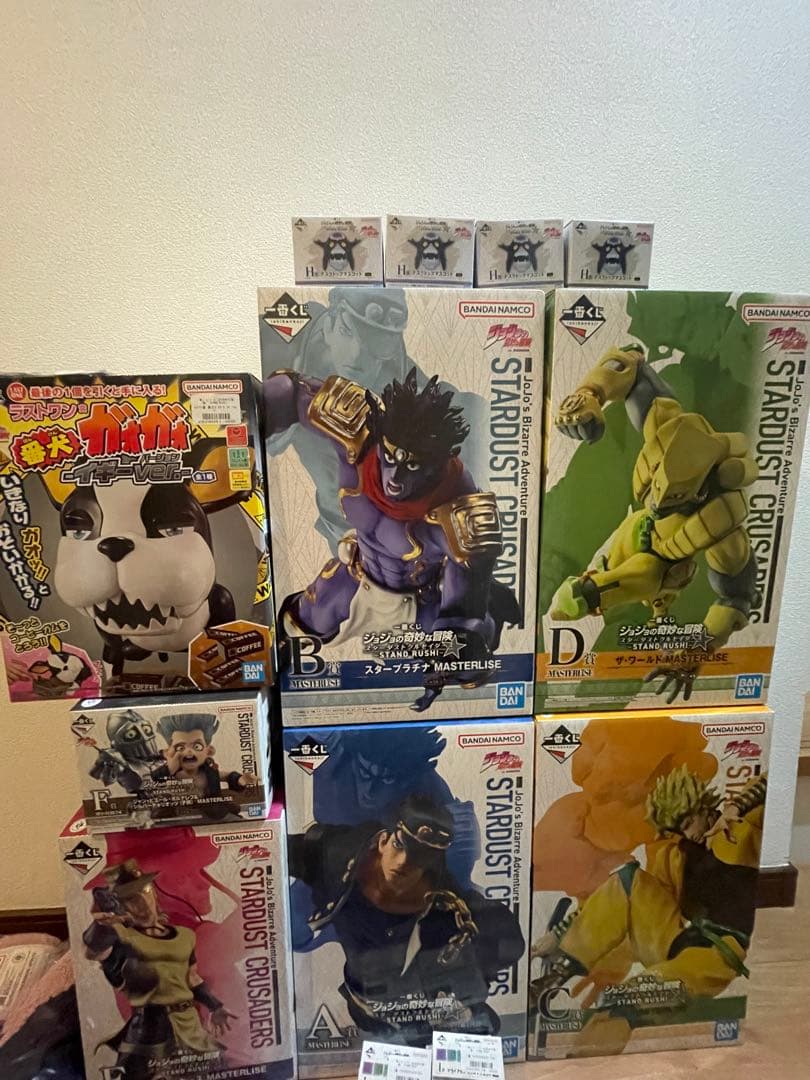 一番くじ ジョジョの奇妙な冒険 フィギュア　コンプリートセット　ラストワン　他