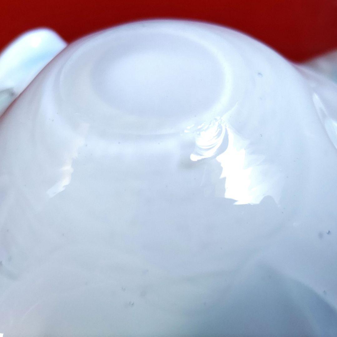 60's　ヴィンテージ　 ベネチアンガラス　ムラーノ　手吹き工芸品　キャンディ皿