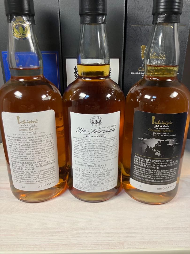 イチローズモルト6本セット