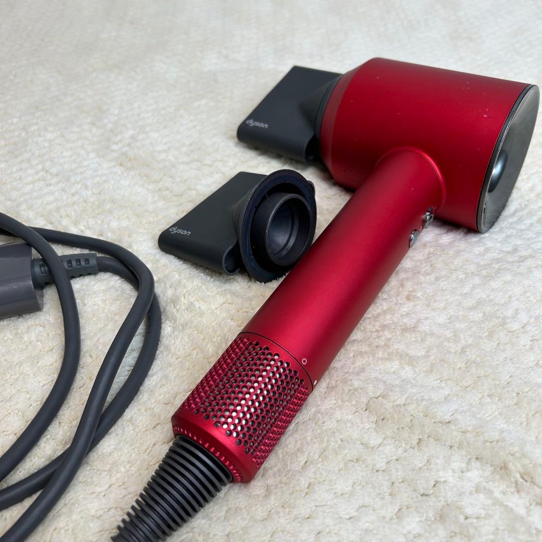 Dyson ダイソン　ヘアドライヤー　dryer　HD08　大風量　赤　レッド