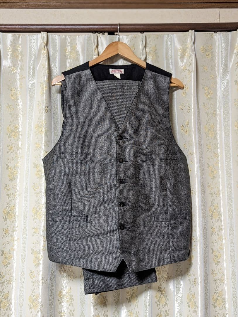 リアルマッコイズ　ダブルダイヤモンド　ベストパンツセット