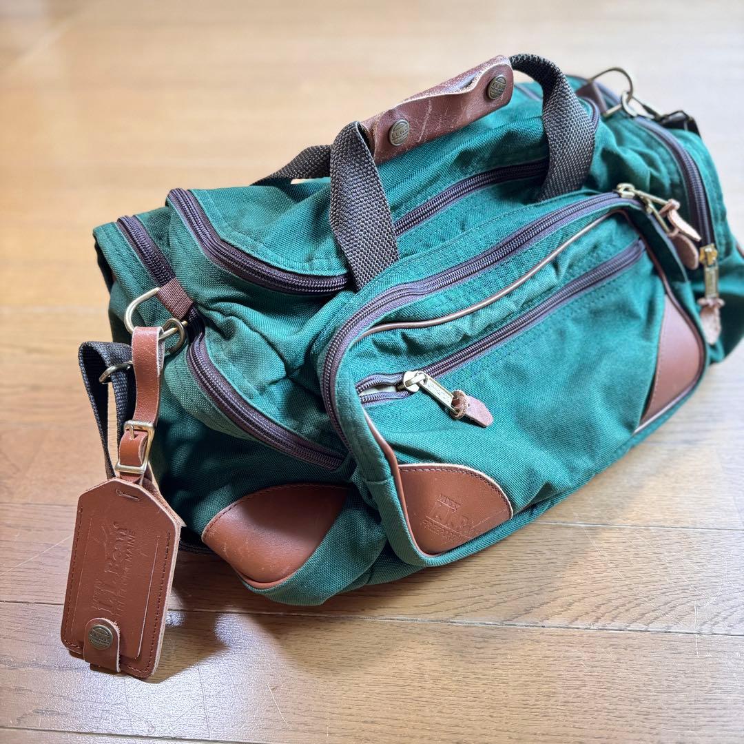 エルエルビーン 80年代 ショルダー ボストンバッグ ビンテージ 古着