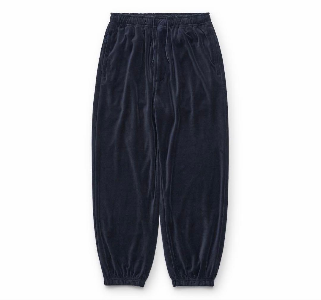 everyone cotton velours set up ネイビー ベロア