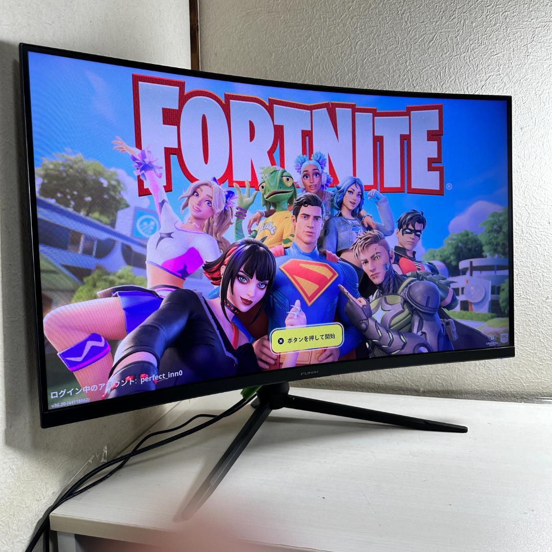 FUNAI 240Hz 31.5インチ ゲーミングモニター