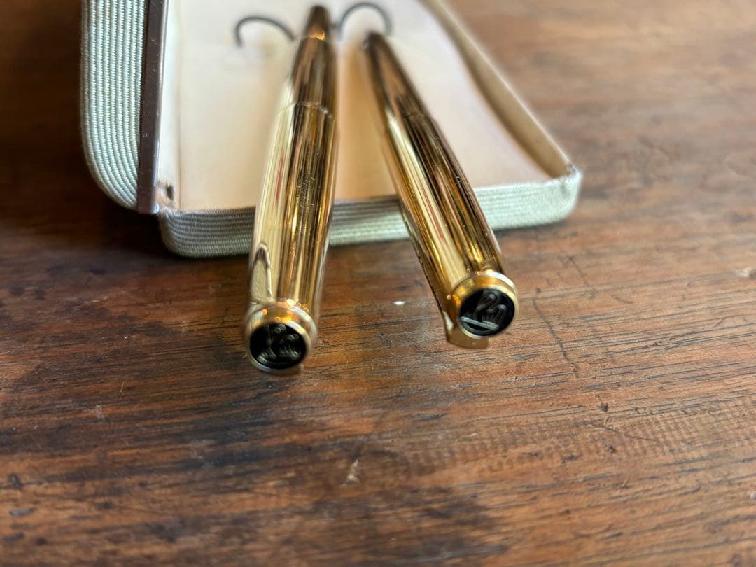 ペリカン 万年筆 ペン先 750 18金 ボールペン 本箱セット ヴィンテージ
