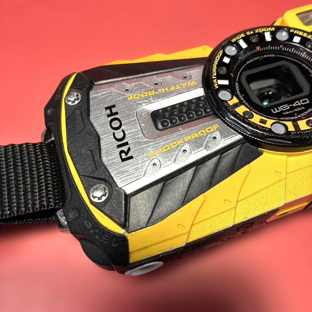 RICOH WG-40 アウトドアに！