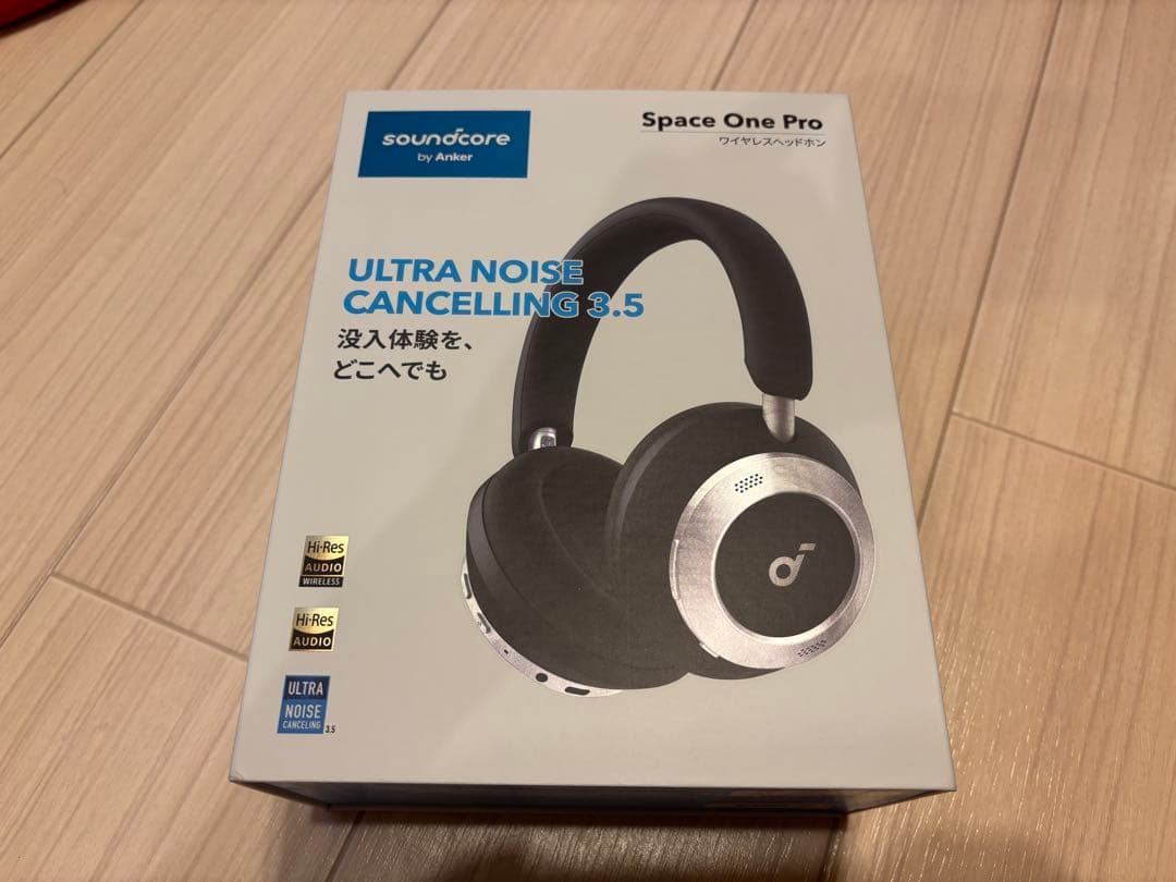 Space one pro ワイヤレスヘッドホン　Anker