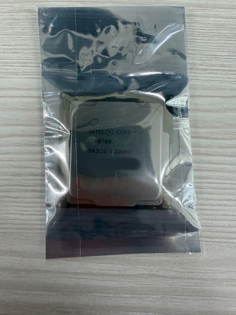 CPU Intel Core i7-8100 CPU 3.2GHz