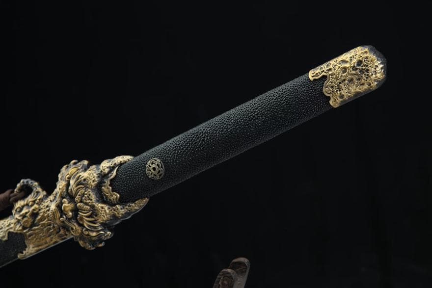 天隕石祥竜刀 模造刀 居合刀 武士道 武具 漢剣 唐刀 龍泉剣 手鍛造打