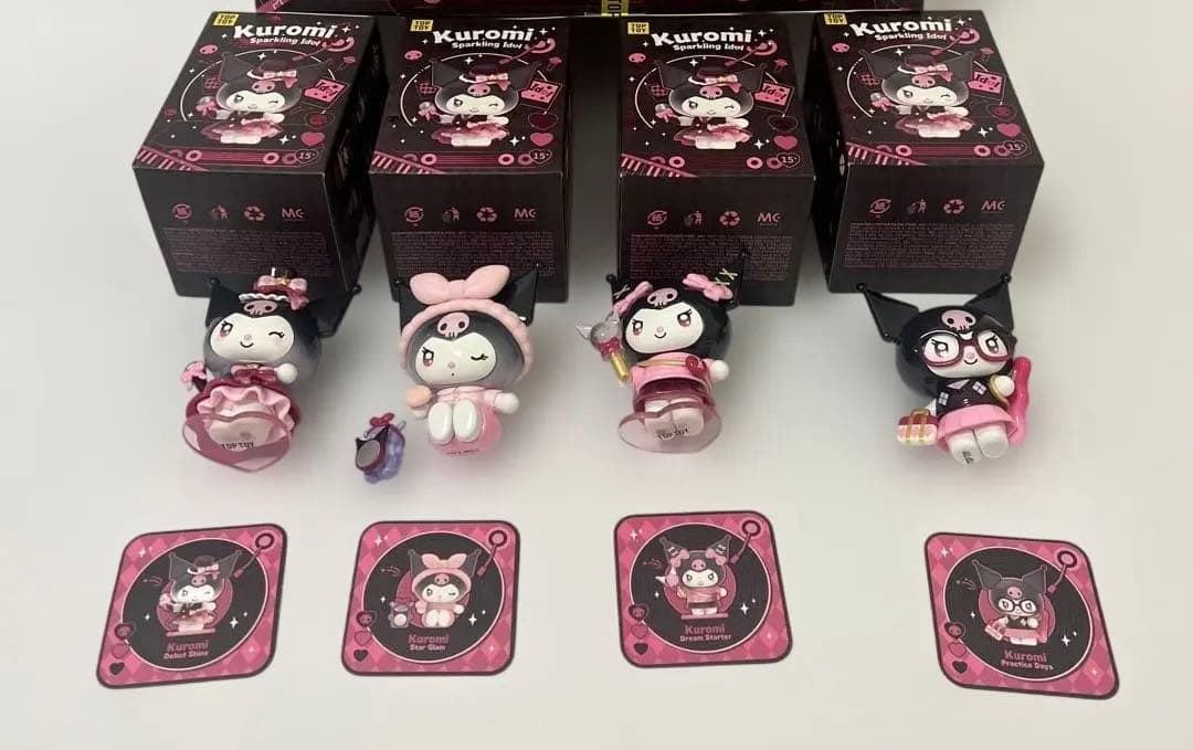 【新品未使用&未開封】Kuromi Sparkling Idol 8体セット