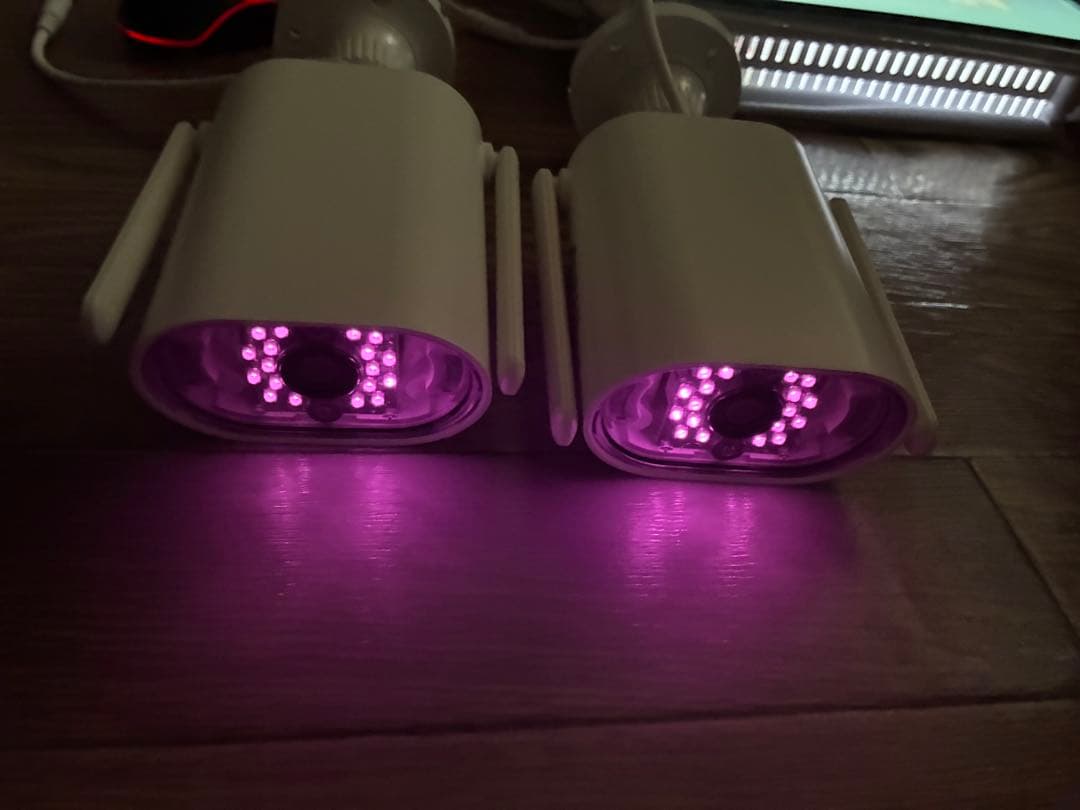 新品ANRAN防犯カメラ無線ダブルアンテナ型8chセットモニター付HDD無し