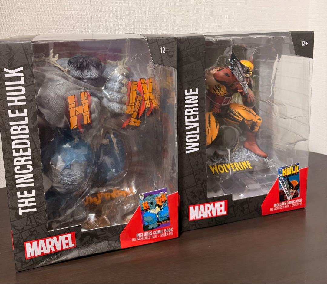 マクファーレントイズ ハルク＆ウルヴァリン 1/6 フィギュア セット