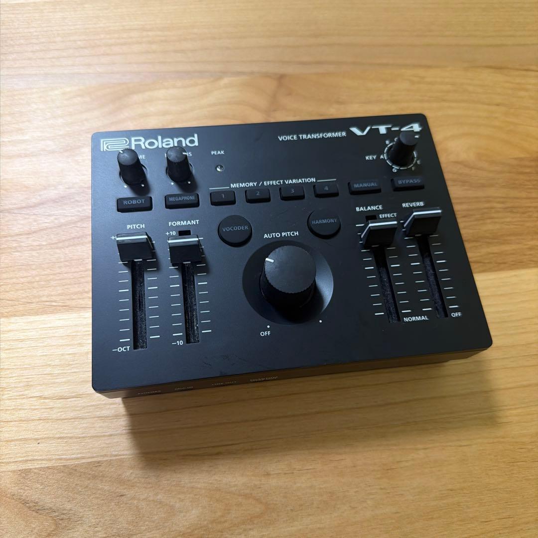 Roland VT-4 ボイストランスフォーマー +マイクセット