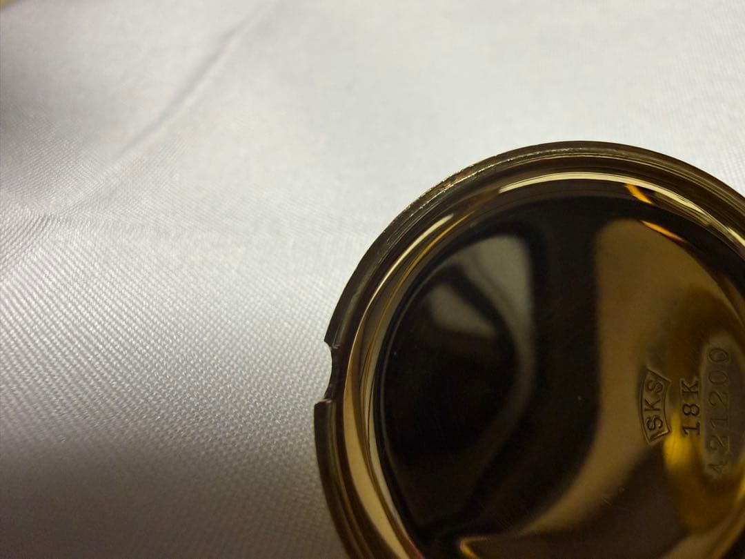 オリエントスター 懐中時計 18K 金無垢 18g アンティーク 手巻き