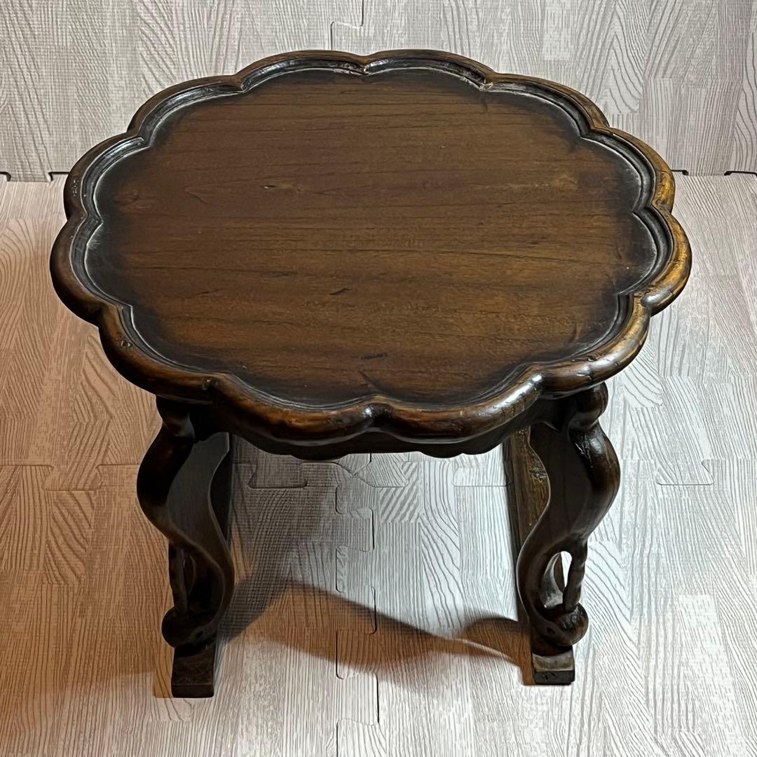 李朝 木製 ソバン ちゃぶ台 ビンテージ 骨董 韓国伝統工芸品 民藝