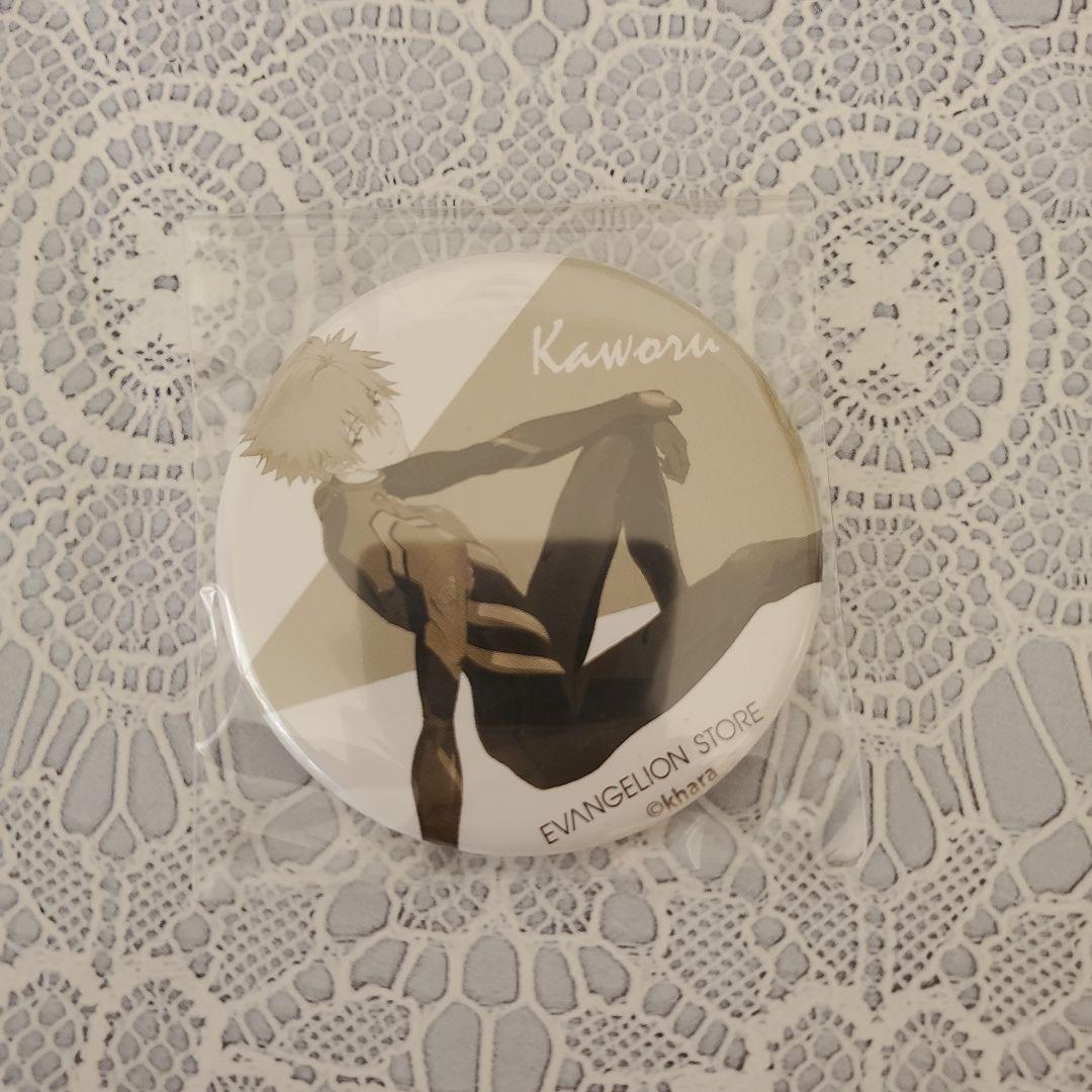 エヴァンゲリオン　エヴァストア　缶バッジ