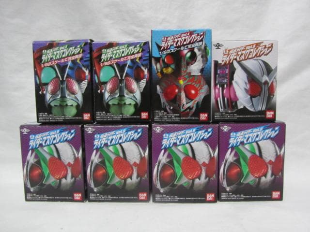 ライダーマスクコレクション★ライダーマスコレ★仮面ライダーファイズ★８種