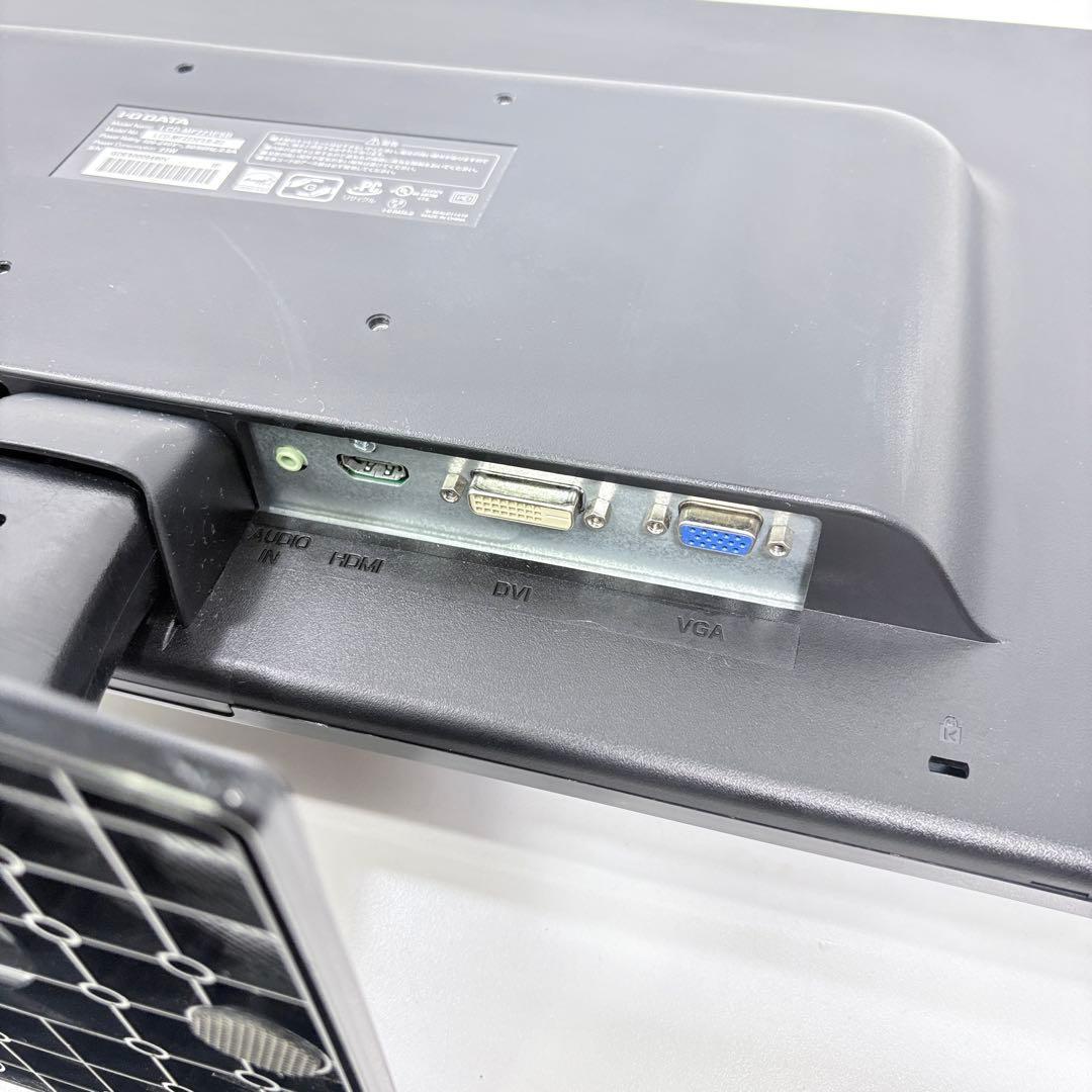 アイオーデータ22型フルHDモニター他 ゲーミングPC用の周辺機器4点セット