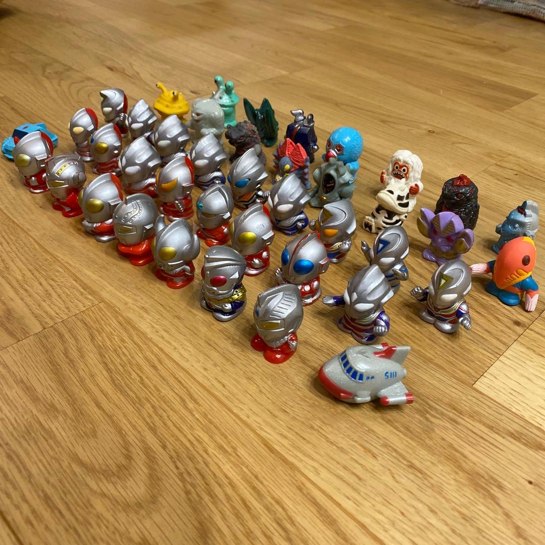 【平成レトロ】ウルトラマン 指人形 フィギア 41体 まとめ売り