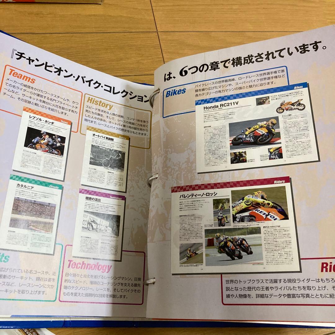 デアゴスティーニ隔週刊チャンピオンバイクコレクション　1/24スケール　ファイル