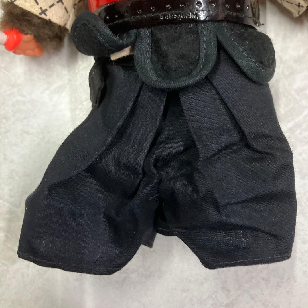 モンチッチ　ぬいぐるみ　キャラクターグッズ　初期剣道着タイプ　昭和　セキグチ