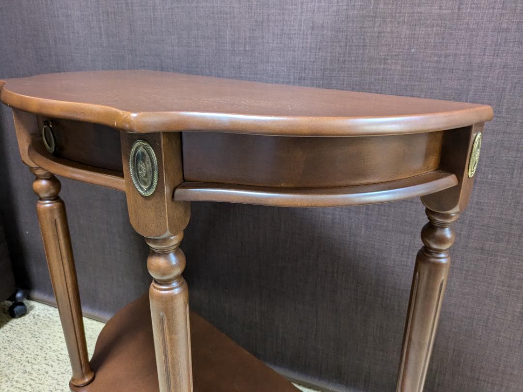 710　 コンソールテーブル 猫脚　W790 D390 H760