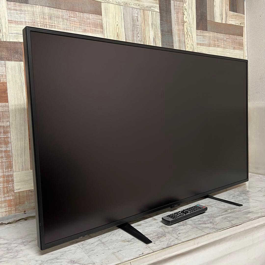 しまさん専用全国送料込。去年購入。耐久性抜群NEC49型4Kモニタースピーカー付