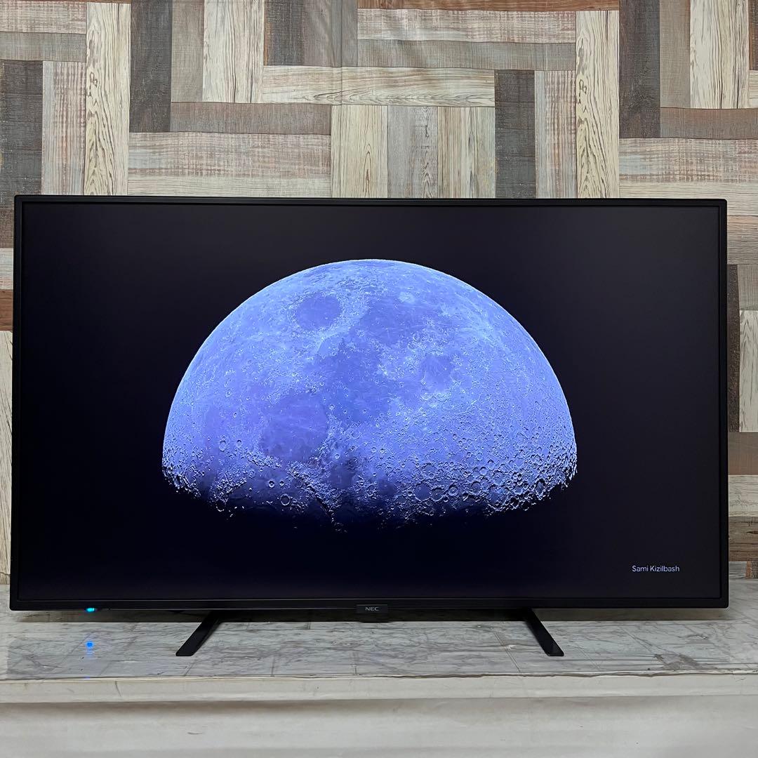 しまさん専用全国送料込。去年購入。耐久性抜群NEC49型4Kモニタースピーカー付