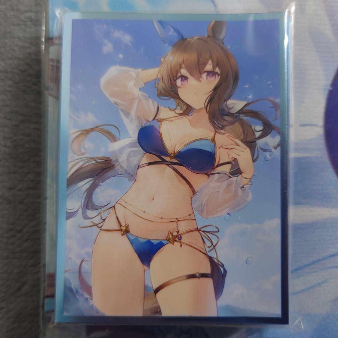 α2 ウマ娘 水着&水しぶき アドマイヤベガ スリーブ&プレイマット