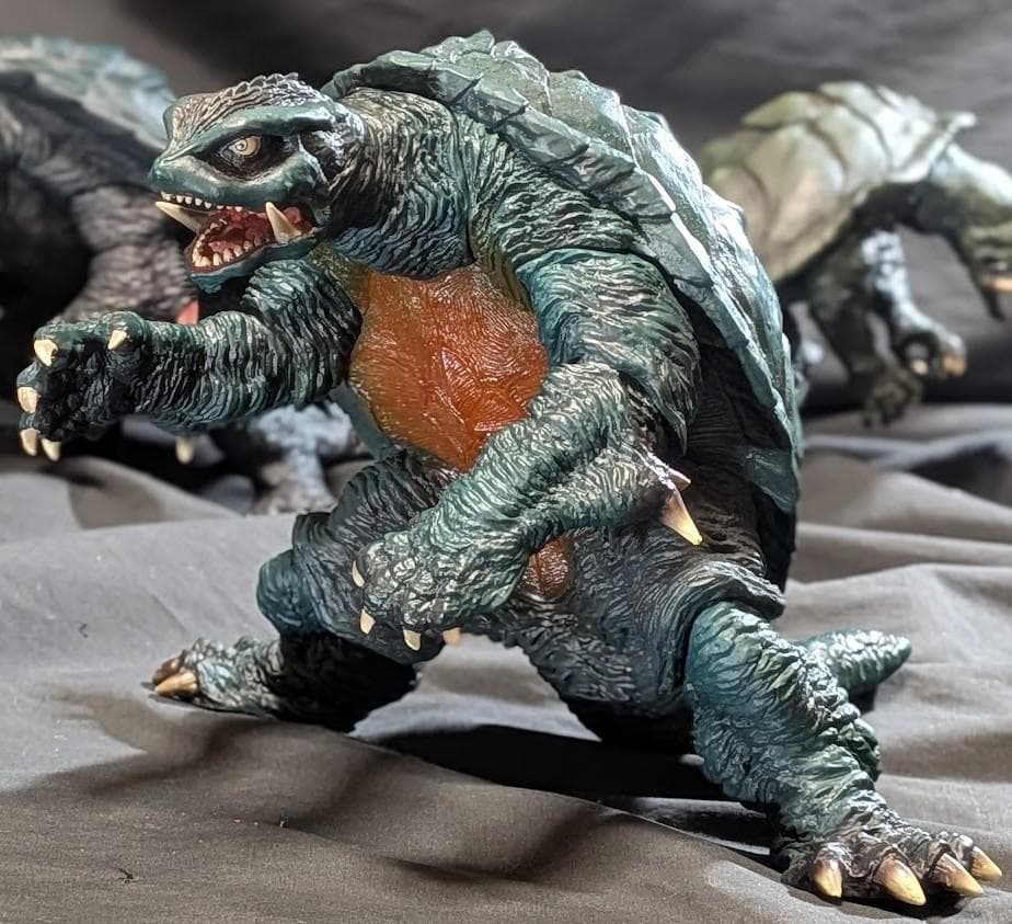 平成ガメラ95,96,99（エクスプラス）ソフビフィギュア３体セット